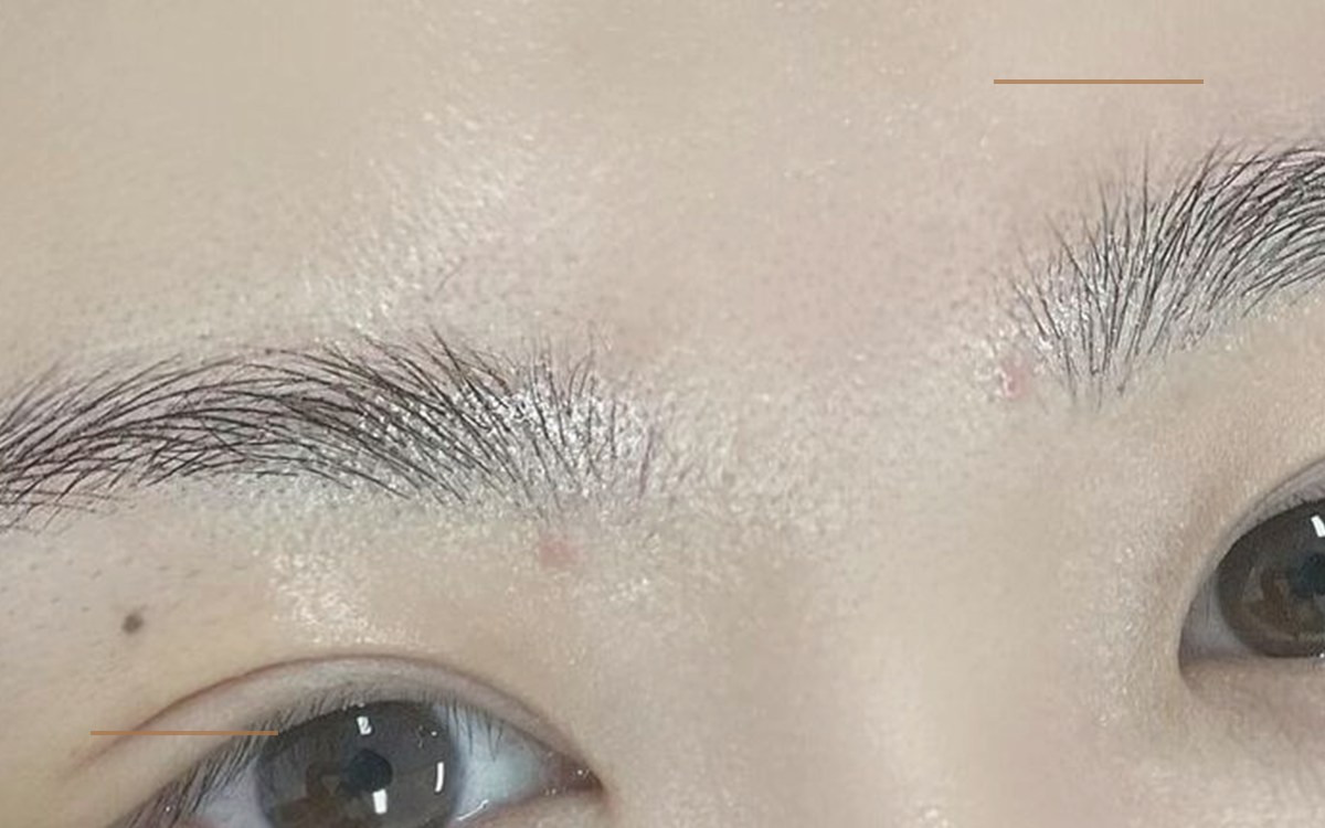 Brow color removal cover