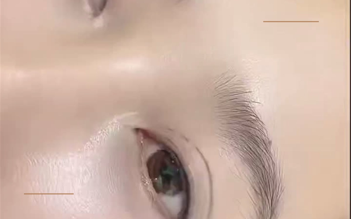 Micro wild brow cover